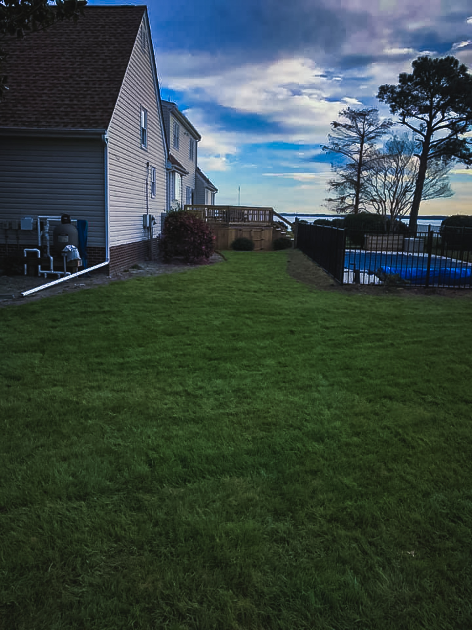 Fiberglass Pool Installation & Landscaping In Moyock, North Carolina